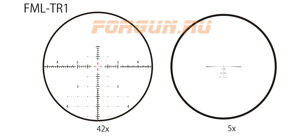 Оптический прицел March 5-42x56, сетка FML-TR1 (D42HV56WFIML)